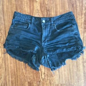 Black American Eagle Shorts